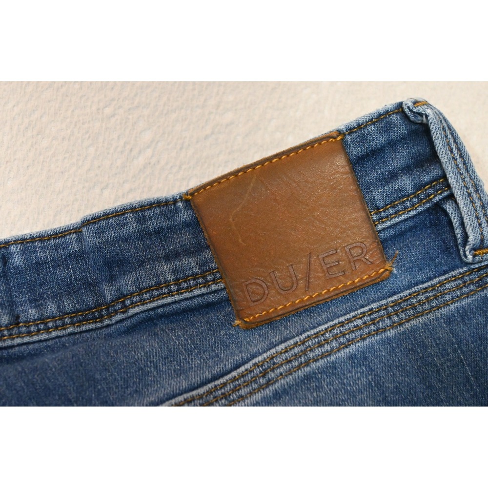 DU/ER Performance Denim Jeans Mens 32x30 Blue Slim Straight Stretch